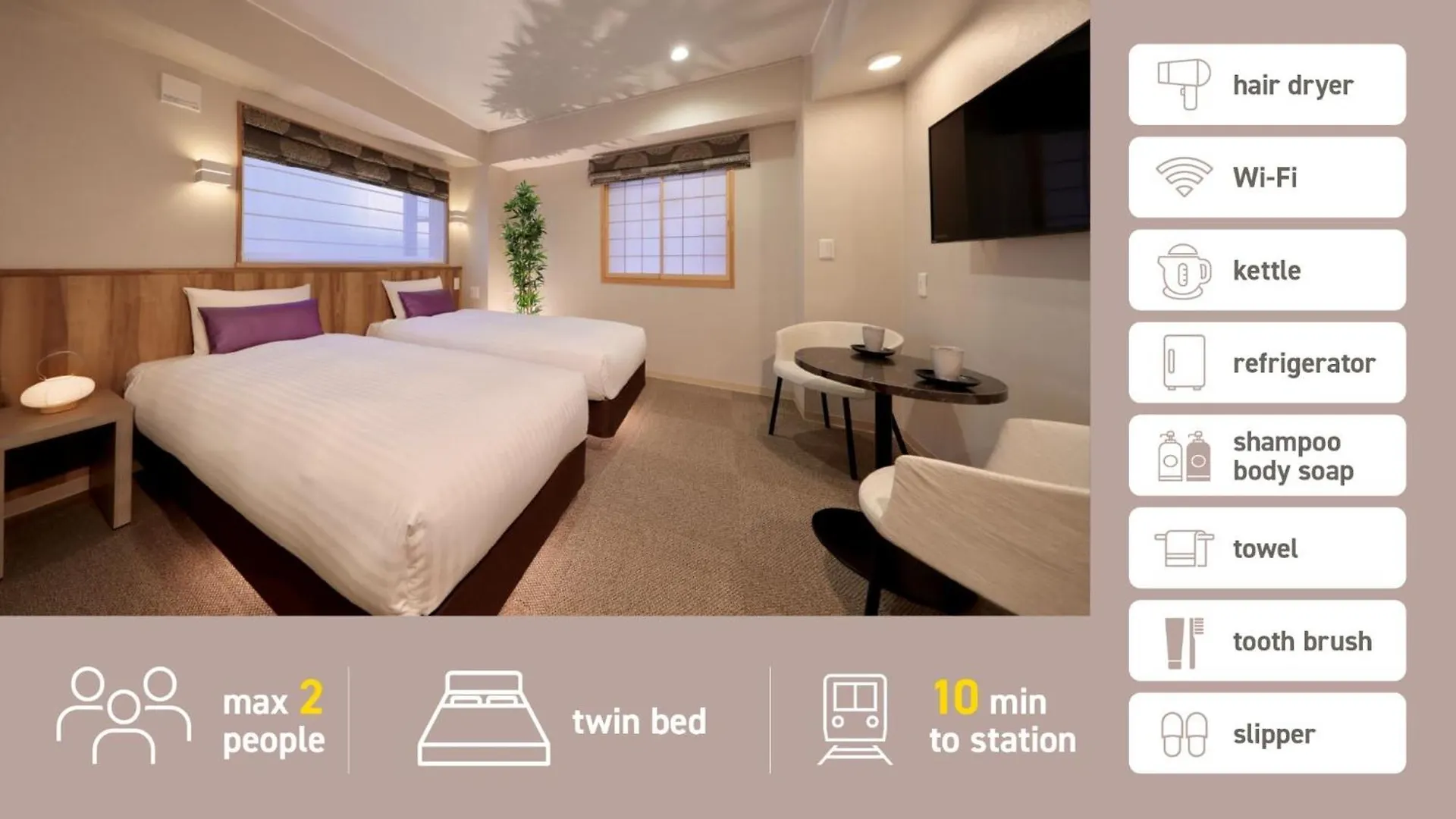 Gion Crystal Hotel - Vacation Stay 21916V Kyoto